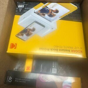 Kodak Dock Premium 4x6” Portable Instant Photo Printer, Bluetooth Edition